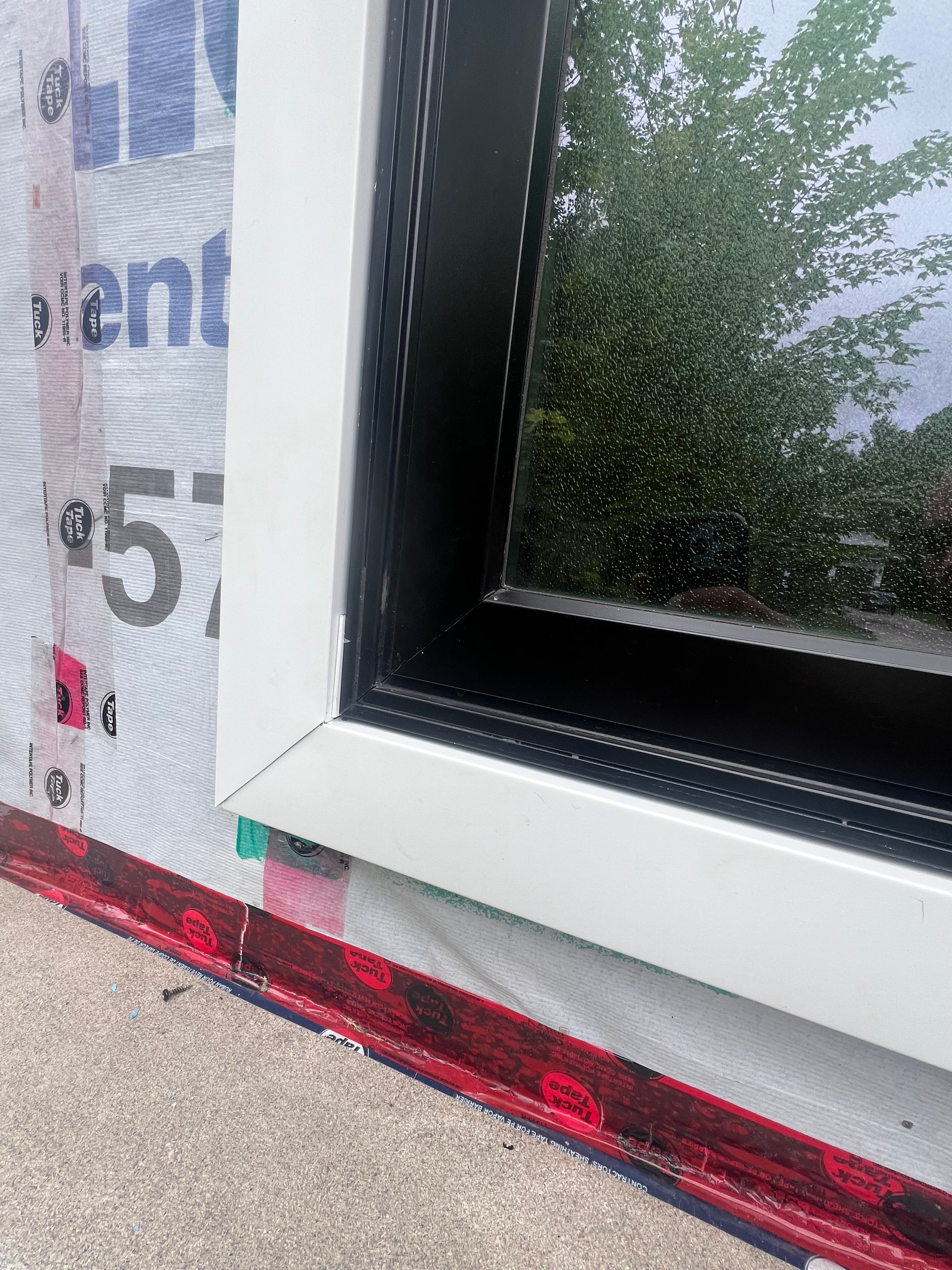 Window capping installation